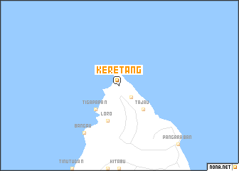 map of Keretang