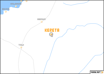 map of Kéréta