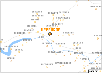 map of Kérévane