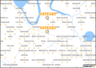 map of Kerewan