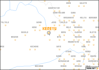 map of Kereyu