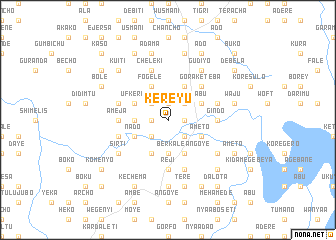 map of Kereyu