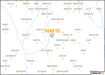 map of Kereyu