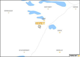 map of Kerey