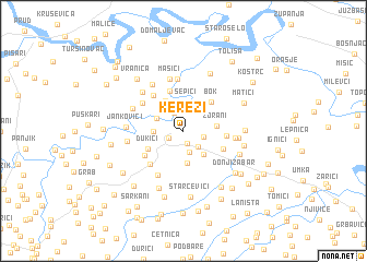 map of Kerezi