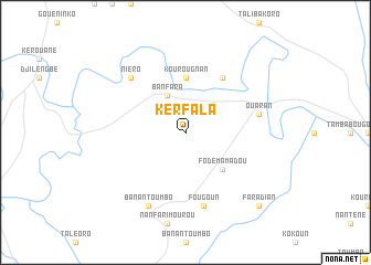 map of Kerfala