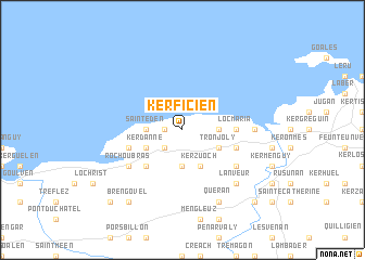 map of Kerficien