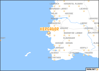 map of Kergador