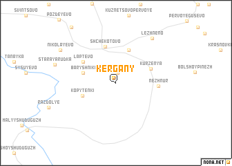 map of Kergany