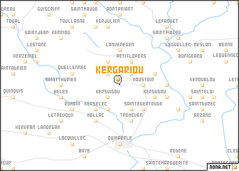 map of Kergariou