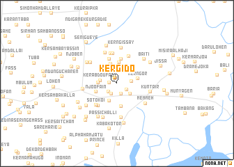 map of Ker Gido