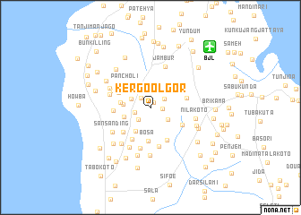 map of Ker Goolgor