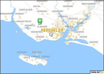 map of Kerguélen