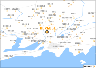 map of Kerguse