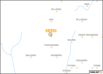 map of Keri II