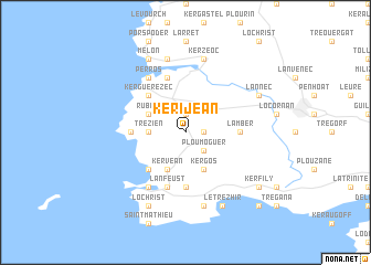 map of Kerijean