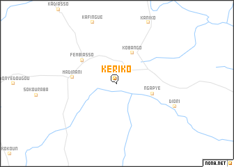 map of Kériko