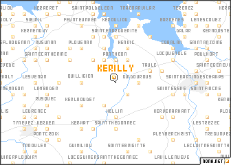 map of Kerilly