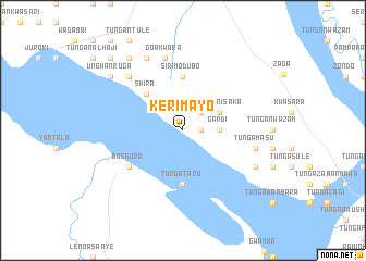 map of Kerimayo