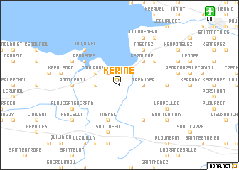 map of Kerine