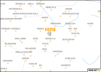 map of Kerīq