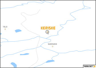 map of Keriske