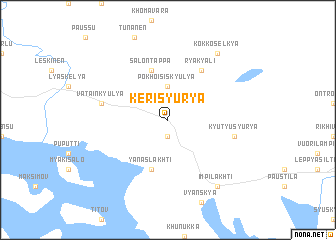 map of Kerisyur\