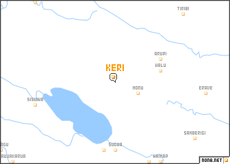 map of Keri