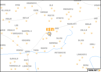 map of Keri