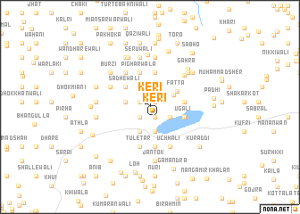 map of Keri