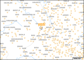 map of Keri