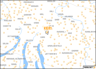 map of Keri