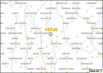 map of Kerjo