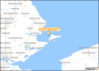 map of Kerkbuurt