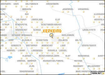 map of Kerkeind