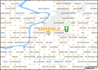 map of Kerkeveld