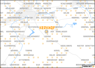 map of Kerkhof