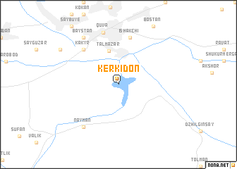 map of Kerki-Don