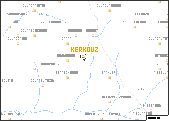 map of Kerkouz