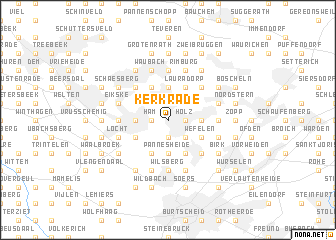 map of Kerkrade