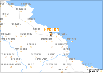 map of Kerlan