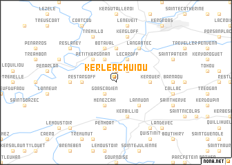map of Kerleachuiou