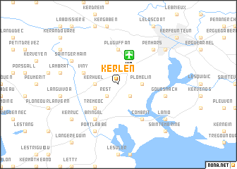 map of Kerlen