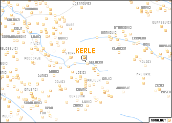 map of Kerle