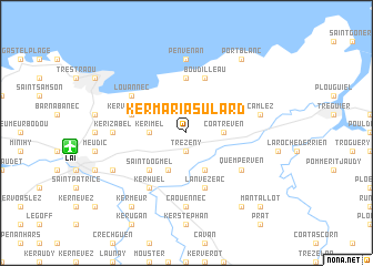 map of Kermaria-Sulard