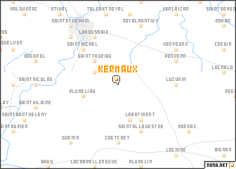 map of Kermaux