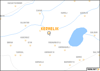 map of Kermelik