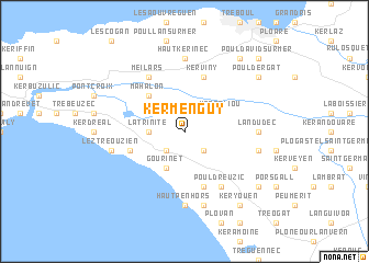 map of Kermenguy