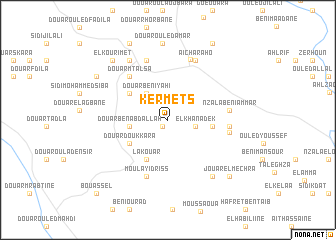 map of Kermets