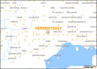 map of Ker Modi Teddy